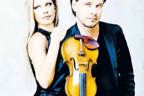 Musikalische Geschwister: Alexandra Troussova und Kirill Troussov.