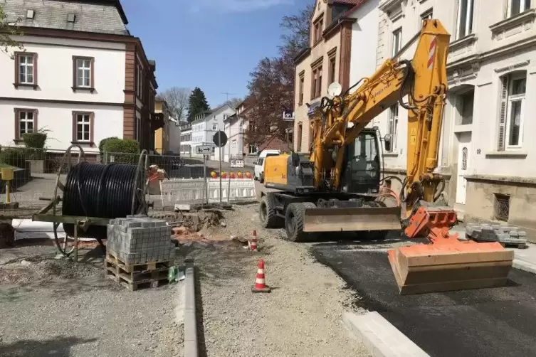 Der erste Bauabschnitt der Trierer Straße ist nahezu abgeschlossen. Der zweite steht an.  Foto: wop