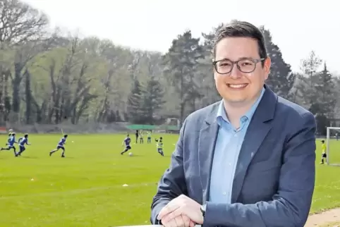 Auf dem FSV-Platz fühlt sich Patrick Poss wohl. Er feuert seine Mannschaft bei fast jedem Spiel an.