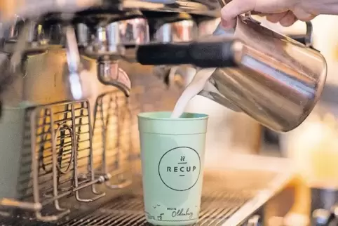 Pfandsystem für Unterwegs-Kaffee: So sehen die Becher aus.
