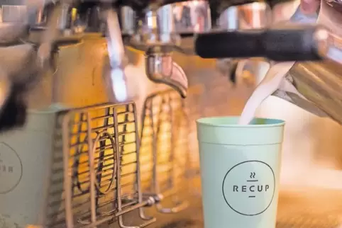 Pfandsystem für Unterwegs-Kaffee: So sehen die Becher aus.