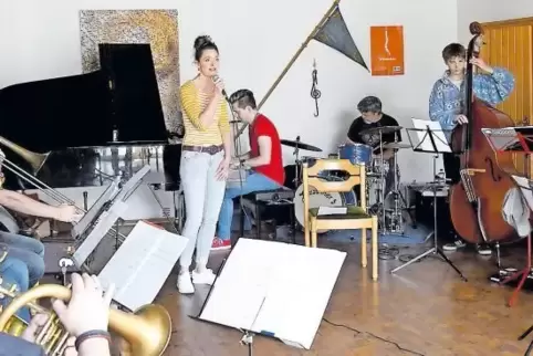 Improvisation, aber nach Regeln: der jährliche Jazzworkshop in Freinsheim.