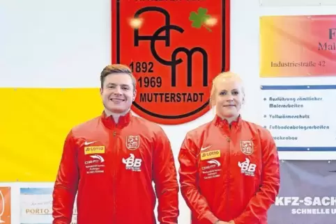 Ein Traumduo: Max Lang und Lisa Marie Schweizer. Für den AC Mutterstadt sind die Nationalheber ein Glücksfall.
