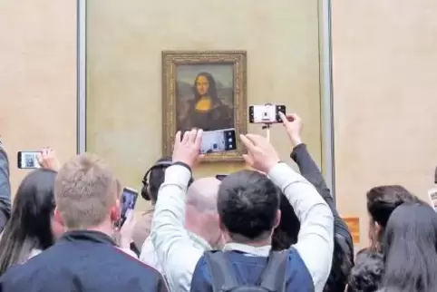 „Ich und Mona Lisa“: Über neun Millionen wollten im vergangenen Jahr das weltberühmte Gemälde mit dem geheimnisvollen Lächeln se
