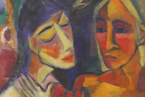 „Adam und Eva im Paradies“ heißt dieses Ölgemälde (Ausschnitt) von Paul Kother. Anfang des 20. Jahrhunderts stellte er mit Künst