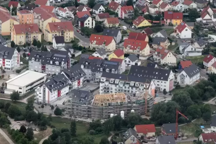 Wächst: Schifferstadt mit seinem Baugebiet „Großer Garten“.  Foto: Lenz
