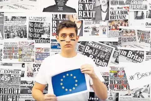 Botschaft des Videofilms der Neustadter BBS-Schüler: Europa sollte eine Zukunft haben.