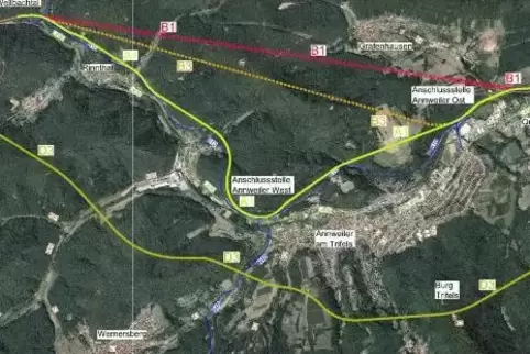 Die vier Planungsvarianten: Basistunnel mit zwei Röhren oder einer Röhre, eine zweite Tunnelstrecke und eine großräumige Umfahru