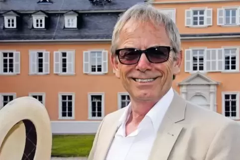 Bringt Besuchern des Schwetzinger Schlosses in englischer und deutscher Sprache Geschichte näher: Martin Griffiths.
