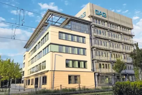 GAG-Zentrale in der Mundenheimer Straße in Süd: Das Unternehmen betreut in Ludwigshafen knapp 13.000 Wohnungen und ist die lande