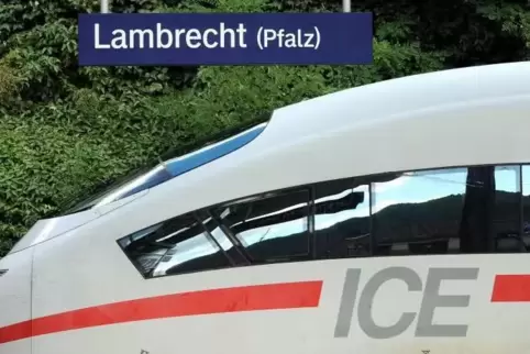 Am Lambrechter Bahnhof soll die Frau angegriffen worden sein. Archivfoto: Mehn