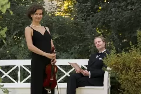 Das Verlaine-Duo mit Hannes Pohlit und Sima Tirov. Foto: pohlit