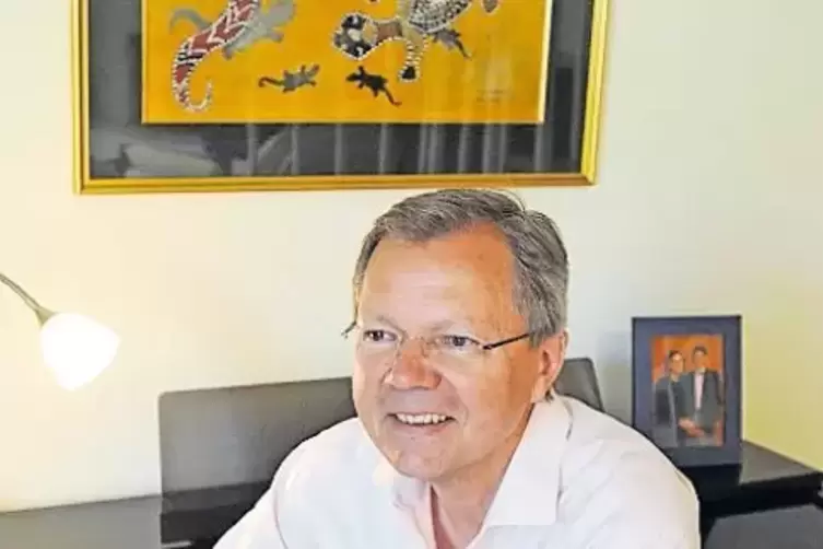 Eckhard Hilgemann ist Vorsitzender des Freundeskreises Wachenheimer Serebade.