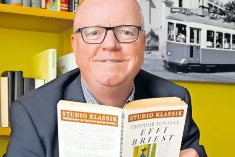 Das alte Reclam-Heft war nicht mehr auffindbar, aber Michael Garthe hat „Effi Briest“ aus seiner Fontane-Gesamtausgabe zum Gespr