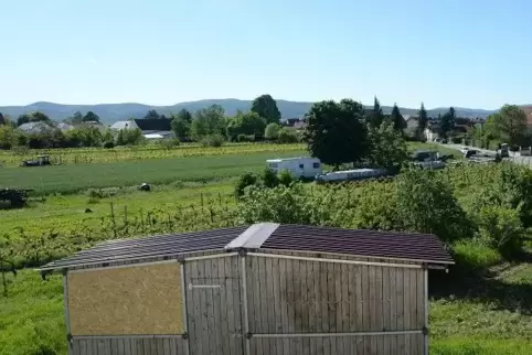 Im Baugebiet „M7“ im Südosten von Meckenheim – hier der Blick von der Böhler Straße aus – ist auch sozialer Wohnungsbau geplant.