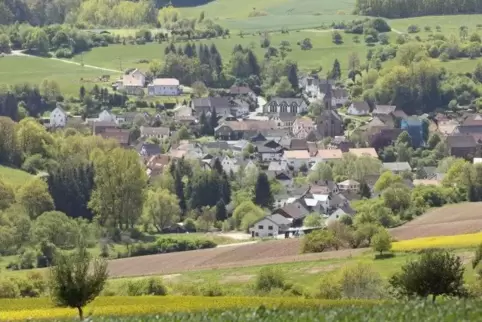 Frühjahrsidyll: Blick auf Reichenbach-Steegen.  Foto: VIEW