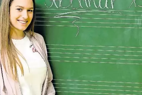 Katharina Rupp geht nach Trier zum Studieren.
