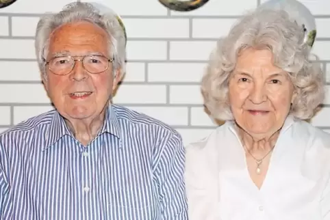 Ein Herz und eine Seele: Gunther und Erika Biesterfeld.