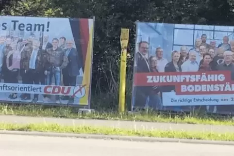 Nicht verwechseln: Die CDU, das sind die, die bodenständig und zukunftsorientiert sind. Die SPD dagegen ist bodenständig und zuk