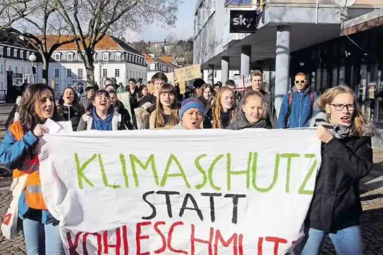 Am Freitag demonstrieren wieder Schüler für den Klimaschutz.
