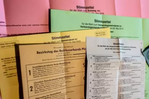 Briefwahlunterlagen für bis zu sieben Wahlen.  Foto: Dell