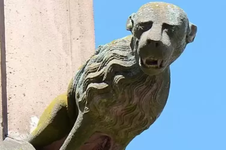 Monster mit L&ouml;wenm&auml;hne.  Foto: Linzmeier-Mehn