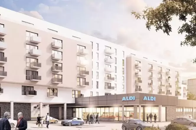 Auch in Berlin will Aldi Wohnungen bauen – hier ein Projekt im Stadtteil Lichtenberg. Auch in Berlin will Aldi Wohnungen bauen – hier ein Projekt im Stadtteil Lichtenberg.