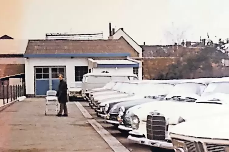 Die erste BMW-Betriebsstätte in der Gartenstraße.