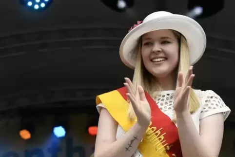Kurz nach dem Strohhutfest wird sie 20: Vanessa Quietzsch freut sich auf ein aufregendes Jahr als Frankenthaler Stadtrepräsentan