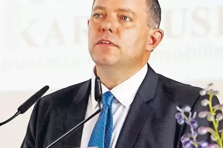 Matthias Knake bei einer Auktion.