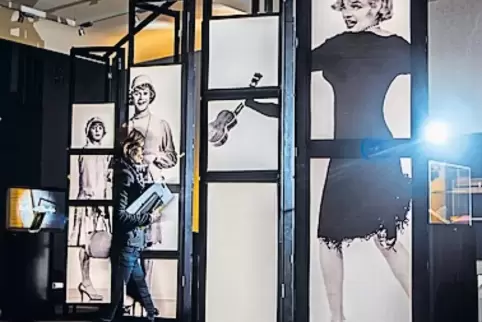 Blick in die Speyerer Monroe-Ausstellung.