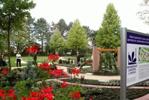 Der Memoriam-Garten in Landau dient als Vorbild für das in Bad Bergzabern geplante Pendant. Archivfoto:  IVERSEN