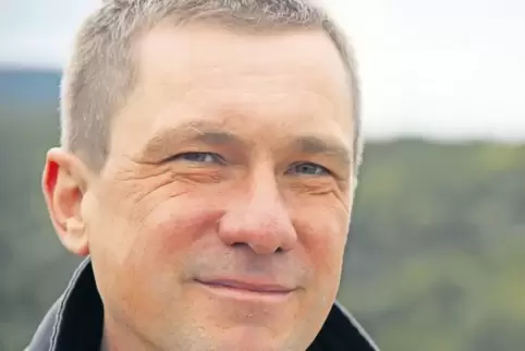Liest heute in Grünstadt: Markus Guthmann.