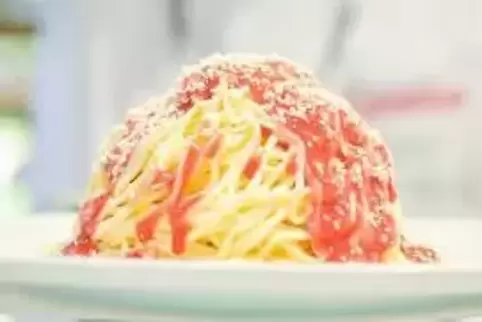 Über Spaghetti-Eis wird auch im G Foto: dpa