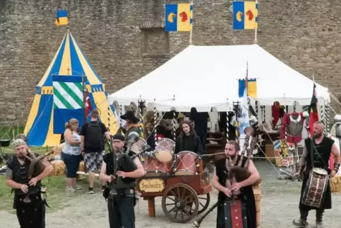 Die Gruppe Spielwahn trat im vergangenen Jahr beim Sommermarkt auf. Foto: m. hoffmann