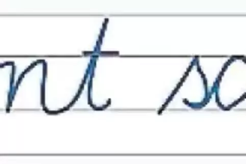 Schreibschrift ...