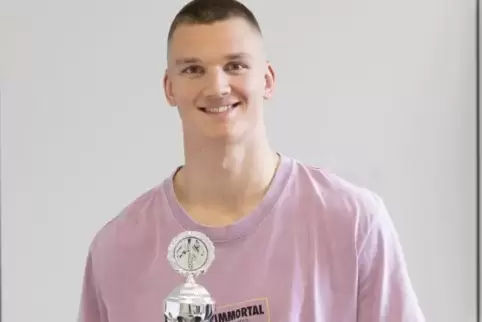 Torschützenkönig der Landesliga West: Leon Walter. Foto: VIEW