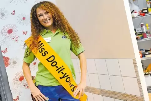 Eine Miss Do-it-yourself wird in Deutschland auch gekürt – Anne Vogd hätte da nach eigener Einschätzung aber wohl keine große Ch