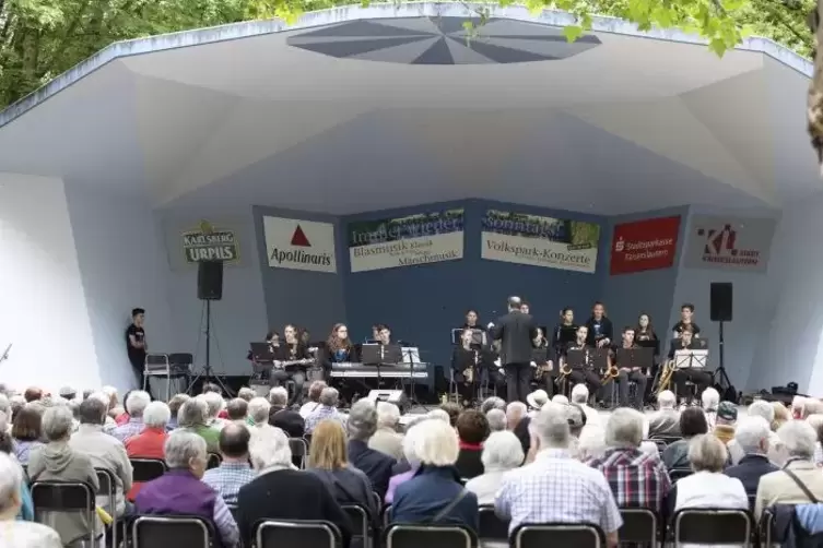 Souverän und tadellos musizierte die Rittersberg Big Band. Foto: VIEW