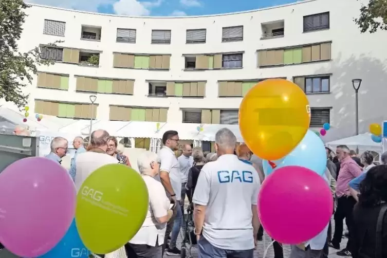 Zur Einweihung der neuen Christian-Wei&szlig;-Siedlung gab&rsquo;s im September 2018 ein gro&szlig;es Fest.