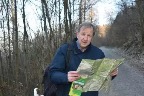 Schon von klein auf begeistert sich Matthias Wittber für Wandertouren im Pfälzerwald. Foto: Wittber