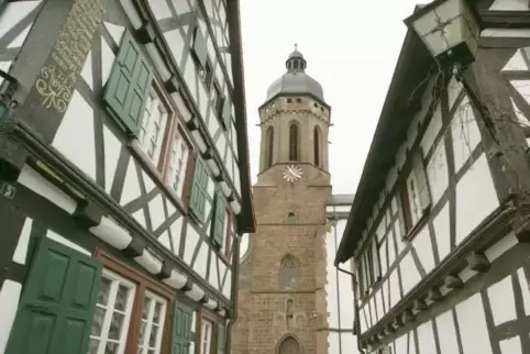 Am Wochenende kann der St. Georgsturm erklommen werden.  Foto: THÜRING