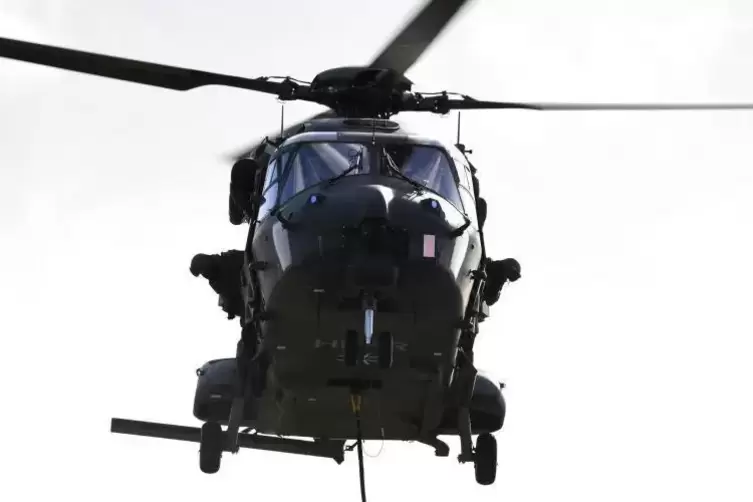 Bundeswehr-Hubschrauber vom Typ NH-90. Foto: dpa 