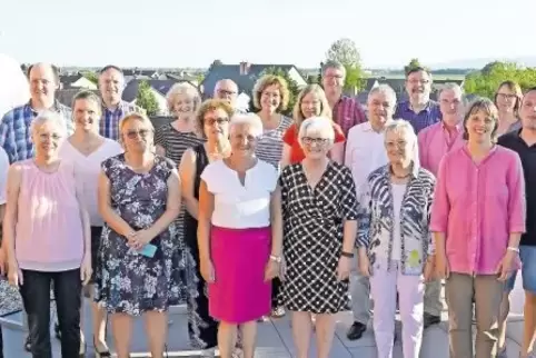 Der neue Rat der Verbandsgemeinde Dannstadt-Schauernheim.