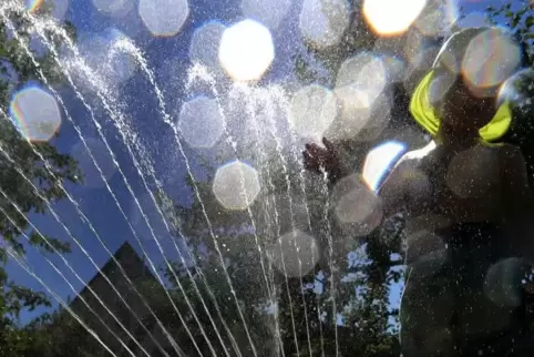 Der Allzeit-Temperaturrekord von 40,3 Grad für Deutschland blieb jedoch zunächst unerreicht. Foto: dpa