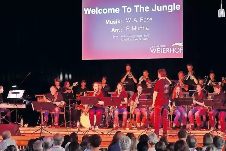 Klangliche Vielfalt: die Big Band Swingin’ Project des Gymnasiums Weierhof.