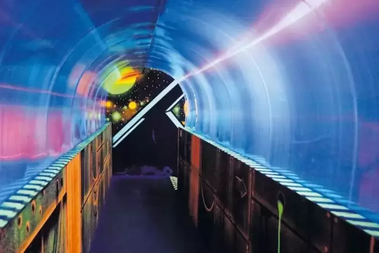 In der Laserforce-Arena können Leser einen Blick auf die neu gestaltete Lasertaghalle werfen.