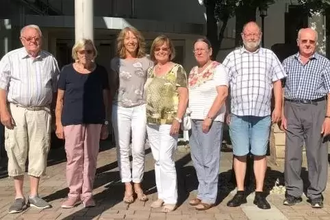 Der neue Seniorenbeirat Lambsheim-Heßheim will Neues wagen (von links): Bruno Lüttinger, Lilli Knopp, Sonja Welz, Mathilde Haber