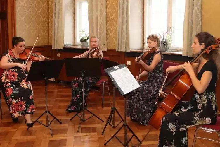 Brillant: das Chiarina Quartett.  Foto: Lenz