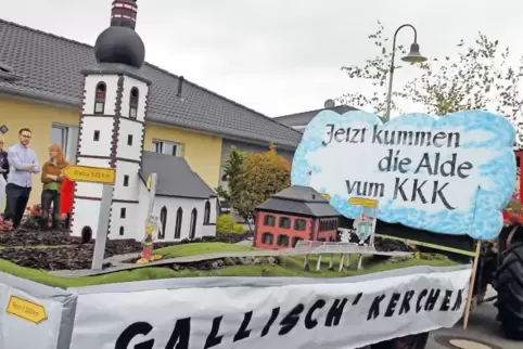 Auf die Schippe genommen: die drei Abfahrten von der Kirchheimer Umgehungsstraße.